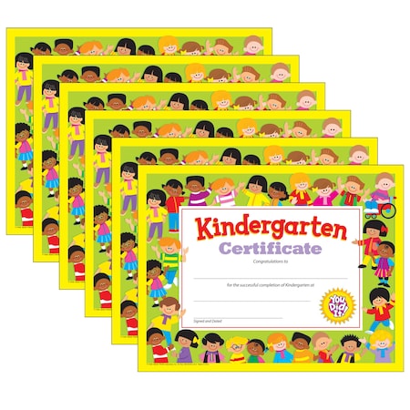 Trend Enterprises Kindergarten Certificate, PK180 T17008